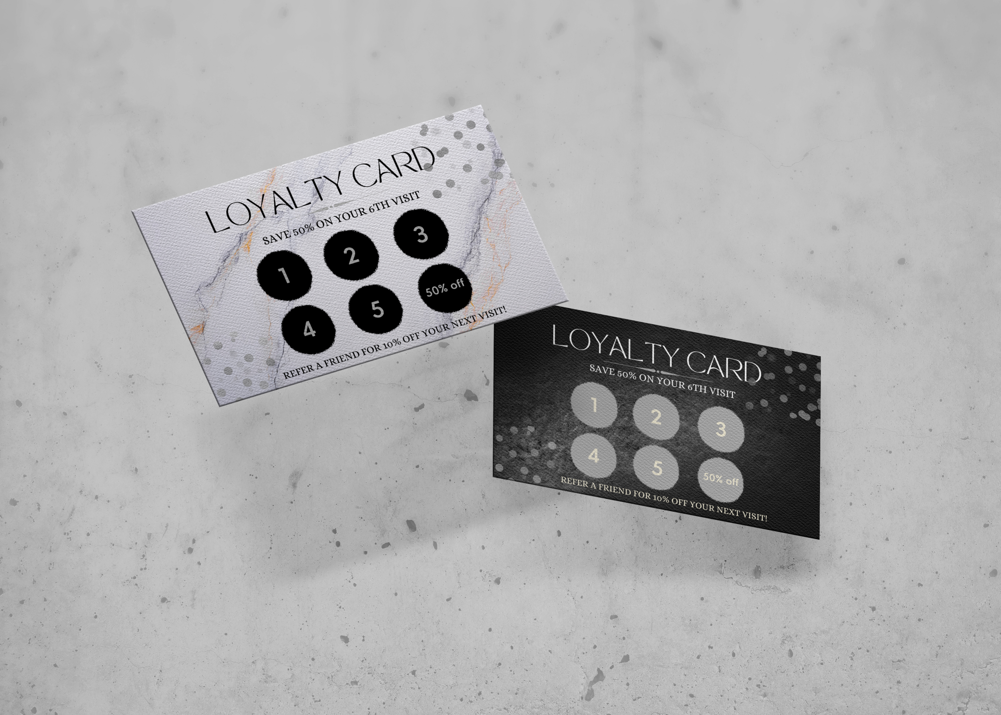 Client Loyalty cards